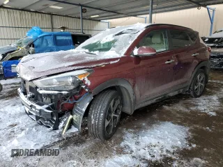 2016 Hyundai Tucson Limited z VIN KM8J33A28GU146190, wystawiony jako Copart lot #45129935 z przebiegiem 73 817 mil mil oraz Szkoda całkowita • Salvage title. Historia ofert i sprzedaży dostępna na DreamBid. Obrazek 1.
