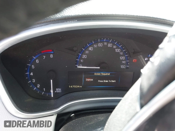 2014 Cadillac SRX Performance Collection with VIN 3GYFNCE38ES675508, listed as a IAAI auction lot 41969292 with 147,534 mi miles and . Bid and sale history available at DreamBid. Image 7.