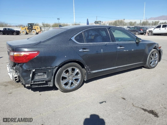 2011 Lexus LS 460 L with VIN JTHGL5EF6B5044167, listed as a Copart auction lot 50430845 with NaN miles and Clean Title. Bid and sale history available at carsss.com. Image 3.