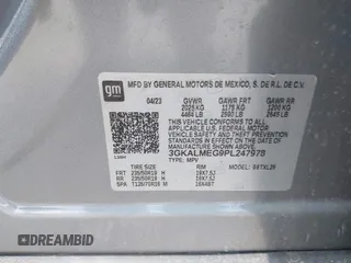 2023 GMC Terrain SLE z VIN 3GKALMEG9PL247978, wystawiony jako IAAI lot #42412636 z przebiegiem 30 353 mil mil oraz . Historia ofert i sprzedaży dostępna na DreamBid. Obrazek 9.