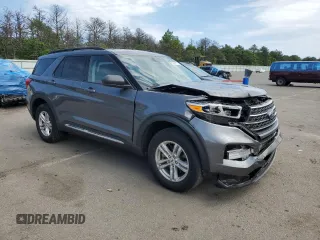 2022 Ford Explorer XLT с VIN 1FMSK8DH4NGA31117, выставлен на аукционе Copart как лот 62887015 с пробегом 24 831 миль миль и Списание • Salvage title. История ставок и продаж доступна на DreamBid. Изображение 4.
