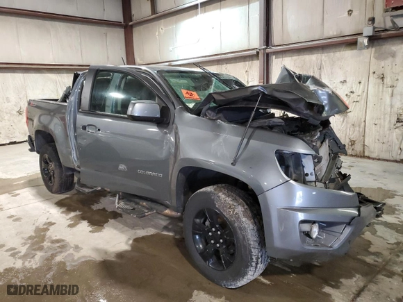 2019 Chevrolet Colorado 4WD Z71 with VIN 1GCGTDEN4K1194451, listed as a Copart auction lot 45247275 with 0 mi miles and Salvage Title. Bid and sale history available at carsss.com. Image 4.
