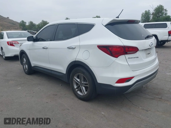 2018 Hyundai Santa Fe Sport 2.4L with VIN 5XYZT3LB0JG562814, listed as a IAAI auction lot 42047560 with 113,543 mi miles. Bid and sale history available at carsss.com. Image 3.