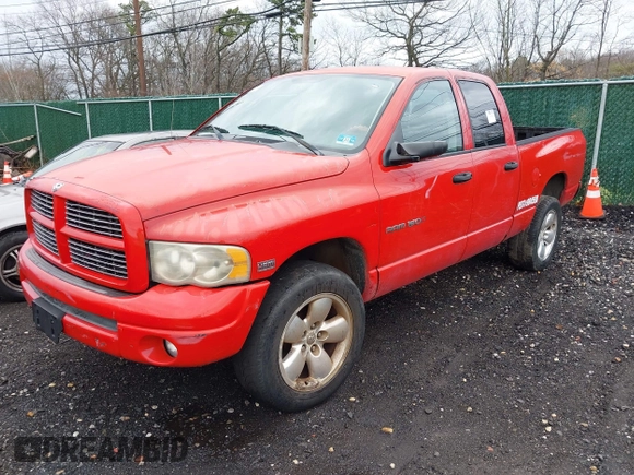 2003 Dodge 1500 ST z VIN 1D7HU18DX3S293859, wystawiony jako IAAI lot #41684118 z przebiegiem Nie podano mil oraz . Historia ofert i sprzedaży dostępna na DreamBid. Obrazek 2.