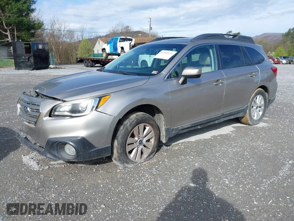 2015 Subaru Outback Premium with VIN 4S4BSAECXF3221961, listed as a IAAI auction lot 41910571 with 222,670 mi miles and . Bid and sale history available at DreamBid. Image 23.