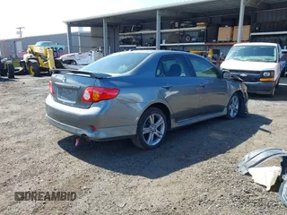 2009 Toyota Corolla XRS with VIN 1NXBE40E29Z126343, listed as a IAAI auction lot 41493160 with 75,500 mi miles. Bid and sale history available at carsss.com. Image 4.