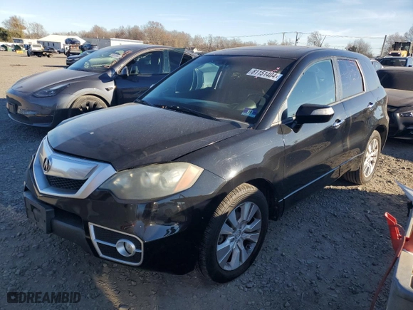 2012 Acura RDX Tech Pkg with VIN 5J8TB1H58CA000048, listed as a Copart auction lot 81151404 with 187,089 mi miles and Salvage Title. Bid and sale history available at carsss.com. Image 1.