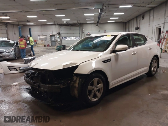 2015 Kia Optima LX with VIN 5XXGM4A7XFG375049, listed as a IAAI auction lot 42198632 with 191,361 mi miles and . Bid and sale history available at DreamBid. Image 18.