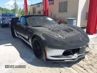 2019 Chevrolet Corvette Z06 3LZ with VIN 1G1YU2D67K5601664, listed as a IAAI auction lot 41923120 with 2,216 mi miles. Bid and sale history available at carsss.com. Image 1.