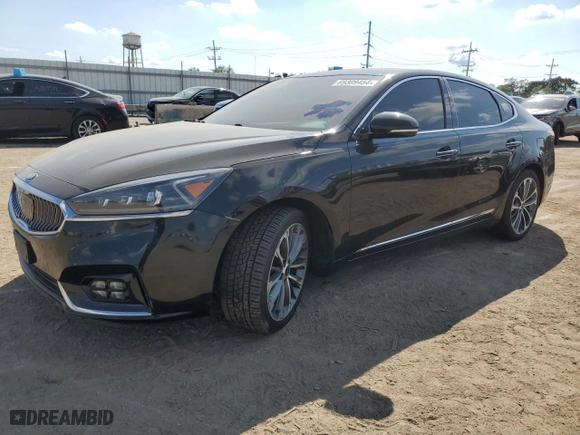 2017 Kia Cadenza Premium with VIN KNALC4J15H5060550, listed as a Copart auction lot 69309454 with 92,004 mi miles and Salvage Title. Bid and sale history available at carsss.com. Image 1.