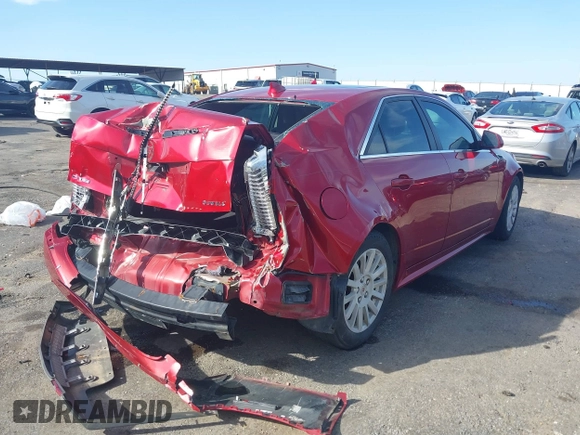 2012 Cadillac CTS Luxury with VIN 1G6DE5E54C0113154, listed as a IAAI auction lot 41467669 with 150,759 mi miles and . Bid and sale history available at DreamBid. Image 4.