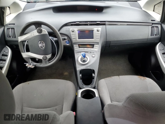 2013 Toyota Prius One with VIN JTDKN3DUXD1646932, listed as a Copart auction lot 55629695 with Not Provided miles and Clean Title. Bid and sale history available at DreamBid. Image 8.