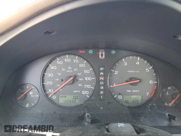 2001 Subaru Legacy Outback with VIN 4S3BH675817616897, listed as a Copart auction lot 59056125 with 120,652 mi miles and Clean title. Bid and sale history available at DreamBid. Image 9.