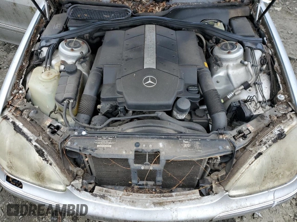 2000 Mercedes-Benz S 320/430/500 z VIN WDBNG70J5YA021272, wystawiony jako Copart lot #50447105 z przebiegiem Nie podano mil oraz Czysty tytuł • Clean title. Historia ofert i sprzedaży dostępna na DreamBid. Obrazek 11.