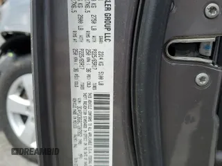 2012 Dodge Journey SXT with VIN 3C4PDCBG6CT207952, listed as a Copart auction lot 60334565 with Not provided miles and Salvage title. Bid and sale history available at DreamBid. Image 12.