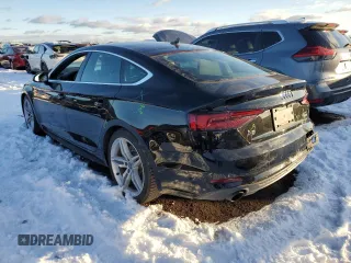 2018 Audi A5 Sportback Prestige z VIN WAUFNCF55JA047761, wystawiony jako Copart lot #85210464 z przebiegiem Nie podano mil oraz Szkoda całkowita • Salvage title. Historia ofert i sprzedaży dostępna na DreamBid. Obrazek 2.