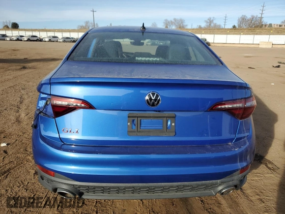 2023 Volkswagen Jetta Autobahn with VIN 3VW2T7BU0PM045419, listed as a Copart auction lot 85143674 with 3,037 mi miles and Salvage title. Bid and sale history available at DreamBid. Image 6.