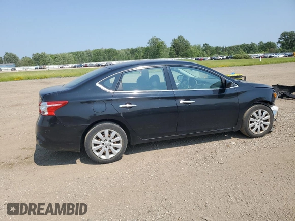 2017 Nissan Sentra SV with VIN 3N1AB7AP0HL706213, listed as a Copart auction lot 60421355 with 103,331 mi miles and Salvage title. Bid and sale history available at DreamBid. Image 3.