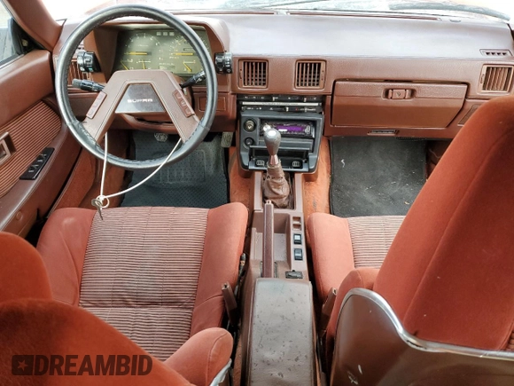 1983 Toyota Supra with VIN JT2MA67L9D0056034, listed as a Copart auction lot 82382484 with 39,338 mi miles and Salvage title. Bid and sale history available at DreamBid. Image 8.