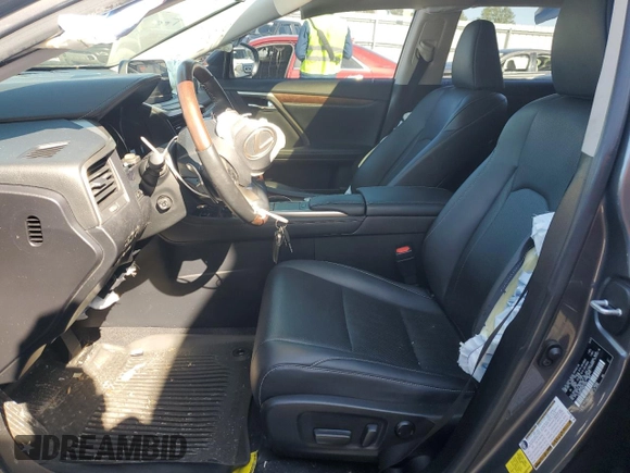 2021 Lexus RX with VIN JTJHZKEA9M2019949, listed as a Copart auction lot 52738375 with 51,917 mi miles and Salvage Title. Bid and sale history available at carsss.com. Image 7.