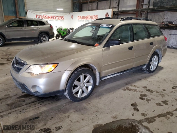 2008 Subaru Outback (Natl) i with VIN 4S4BP61C787339479, listed as a Copart auction lot 44215595 with 141,712 mi miles and Salvage Title. Bid and sale history available at carsss.com. Image 1.
