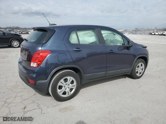 2018 Chevrolet Trax LS with VIN 3GNCJKSB4JL155618, listed as a Copart auction lot 49639925 with 102,538 mi miles and Salvage Title. Bid and sale history available at carsss.com. Image 3.
