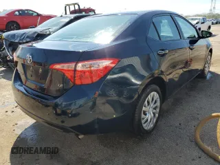 2019 Toyota Corolla L with VIN 2T1BURHE8KC175137, listed as a Copart auction lot 53985305 with 51,200 mi miles and Salvage Title. Bid and sale history available at DreamBid. Image 3.