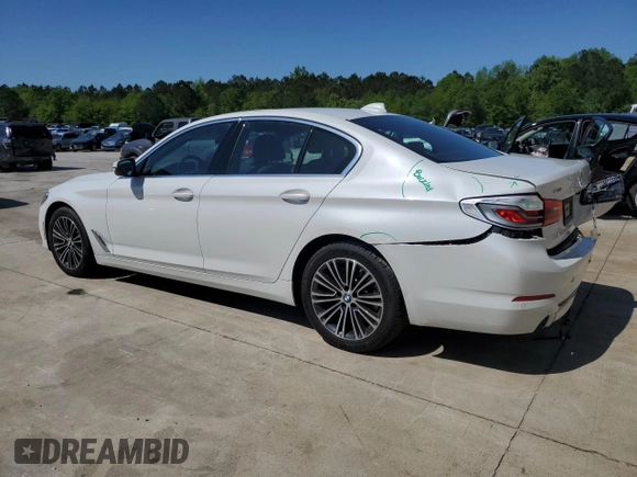 2020 BMW 5 Series 530i xDrive z VIN WBAJR7C08LCD67648, wystawiony jako Copart lot #51497075 z przebiegiem 64 346 mil mil oraz Szkoda całkowita • Salvage title. Historia ofert i sprzedaży dostępna na DreamBid. Obrazek 2.