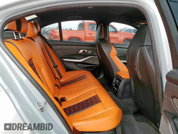 2023 BMW M3 Competition xDrive z VIN WBS43AY07PFP20074, wystawiony jako Copart lot #59305145 z przebiegiem 31 669 mil mil oraz Szkody całkowita. Historia ofert i sprzedaży dostępna na DreamBid. Obrazek 10.
