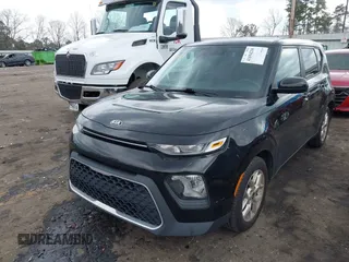 2020 Kia Soul S with VIN KNDJ23AU9L7064275, listed as a IAAI auction lot 41694210 with 75,410 mi miles. Bid and sale history available at carsss.com. Image 2.