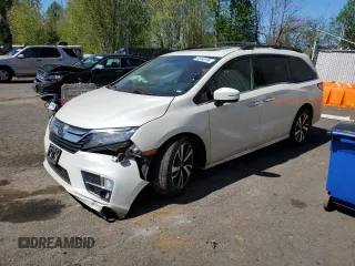 2019 Honda Odyssey Elite с VIN 5FNRL6H91KB109544, выставлен на аукционе Copart как лот 53440185 с пробегом 92 457 миль миль и Списание • Salvage title. История ставок и продаж доступна на DreamBid. Изображение 1.