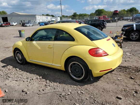 2012 Volkswagen Beetle 2.5L w/Sun PZEV with VIN 3VWJP7AT8CM613516, listed as a Copart auction lot 74631584 with 119,177 mi miles and Clean Title. Bid and sale history available at carsss.com. Image 2.