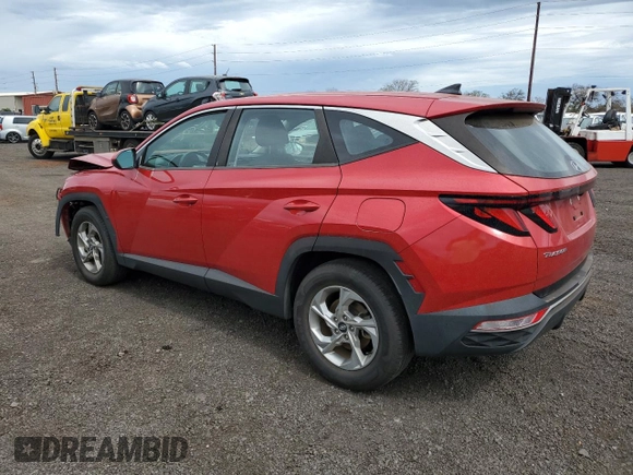 2022 Hyundai Tucson SE with VIN 5NMJA3AEXNH007266, listed as a Copart auction lot 77503914 with 36,420 mi miles and Non Repairable. Bid and sale history available at carsss.com. Image 2.
