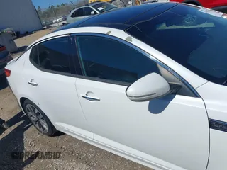 2015 Kia Optima SX Turbo with VIN 5XXGR4A62FG391450, listed as a IAAI auction lot 41692233 with 144,761 mi miles. Bid and sale history available at carsss.com. Image 13.