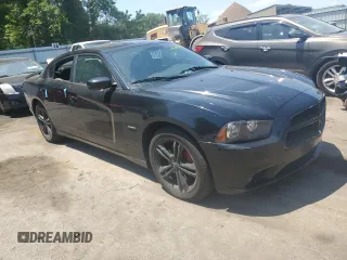 2013 Dodge Charger RT Plus with VIN 2C3CDXDTXDH503345, listed as a Copart auction lot 60231554 with 114,931 mi miles and Salvage Title. Bid and sale history available at carsss.com. Image 4.