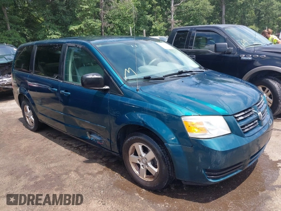 2009 Dodge Grand Caravan SE with VIN 2D8HN44E09R642823, listed as a IAAI auction lot 42606693 with 132,967 mi miles and . Bid and sale history available at DreamBid. Image 1.