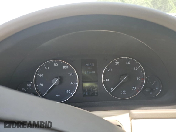 2005 Mercedes-Benz C 240 с VIN WDBRF61J65F607930, выставлен на аукционе Copart как лот 61647215 с пробегом 81 649 миль миль и Списание • Salvage title. История ставок и продаж доступна на DreamBid. Изображение 9.