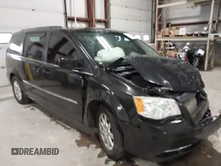 2014 Chrysler Town & Country Touring with VIN 2C4RC1BG9ER409299, listed as a IAAI auction lot 40909301 with 155,568 mi miles. Bid and sale history available at carsss.com. Image 1.