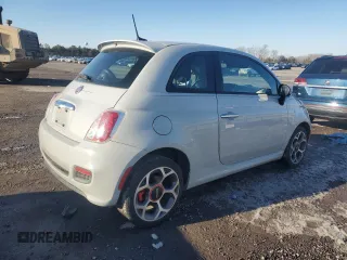 2016 FIAT 500 Sport with VIN 3C3CFFBR3GT177184, listed as a Copart auction lot 88758625 with 65,977 mi miles and Salvage title. Bid and sale history available at DreamBid. Image 3.