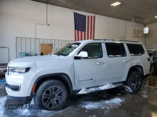 2022 Jeep Wagoneer Series III with VIN 1C4SJVDT5NS143609, listed as a Copart auction lot 44544665 with 34,470 mi miles and Salvage Title. Bid and sale history available at DreamBid. Image 1.
