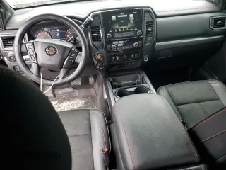 2022 Nissan Titan XD Platinum Reserve with VIN 1N6AA1FB2NN104867, listed as a Copart auction lot 81809934 with 17,574 mi miles and Salvage Title. Bid and sale history available at carsss.com. Image 8.