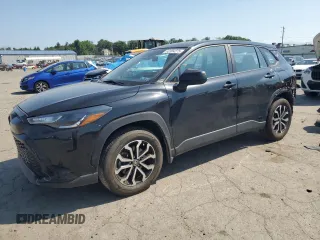 2023 Toyota Corolla Cross Hybrid S with VIN 7MUFBABG3PV015156, listed as a Copart auction lot 62304275 with 63,012 mi miles and Salvage title. Bid and sale history available at DreamBid. Image 1.