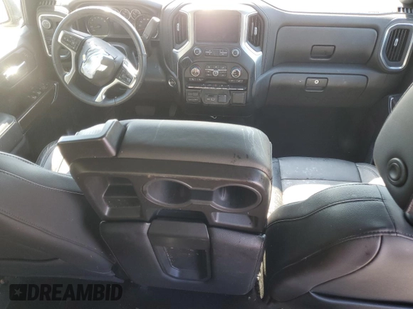 2020 Chevrolet Silverado 1500 LT with VIN 1GCPWCED7LZ112515, listed as a Copart auction lot 48415525 with 45,706 mi miles and Salvage Title. Bid and sale history available at carsss.com. Image 8.