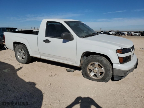 2012 Chevrolet Colorado Work Truck with VIN 1GCCSBF96C8134400, listed as a Copart auction lot 43464455 with 107,593 mi miles and Salvage Title. Bid and sale history available at carsss.com. Image 4.