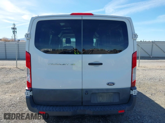 2015 Ford Transit Cargo with VIN 1FTNE1ZM6FKA87497, listed as a IAAI auction lot 41715523 with 180,079 mi miles. Bid and sale history available at carsss.com. Image 16.
