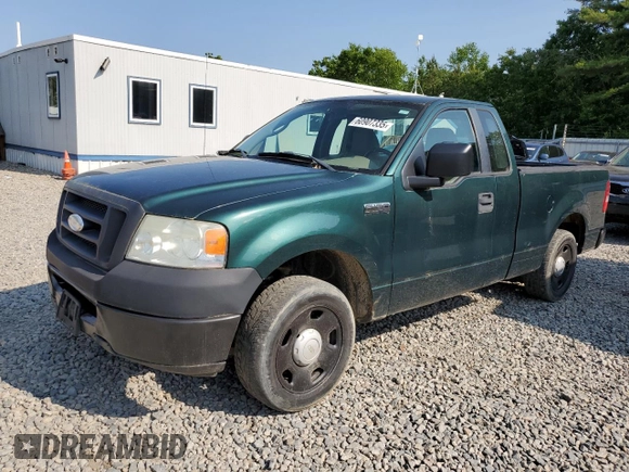 2008 Ford F-150 XL with VIN 1FTRF12268KD20921, listed as a Copart auction lot 60907335 with 161,459 mi miles and Clean title. Bid and sale history available at DreamBid. Image 1.