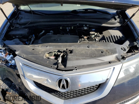 2013 Acura MDX with VIN 2HNYD2H27DH516540, listed as a Copart auction lot 46421315 with 157,498 mi miles and Salvage Title. Bid and sale history available at carsss.com. Image 12.