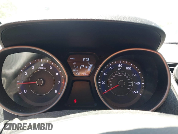 2016 Hyundai Elantra SE with VIN 5NPDH4AE3GH709935, listed as a IAAI auction lot 42292751 with 158,140 mi miles and . Bid and sale history available at DreamBid. Image 7.