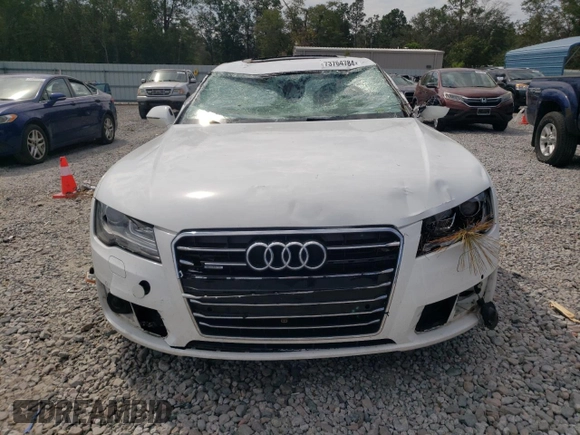 2012 Audi A7 3.0 Premium Plus with VIN WAUSGAFC9CN009179, listed as a Copart auction lot 73764784 with 143,926 mi miles and Salvage Title. Bid and sale history available at carsss.com. Image 5.