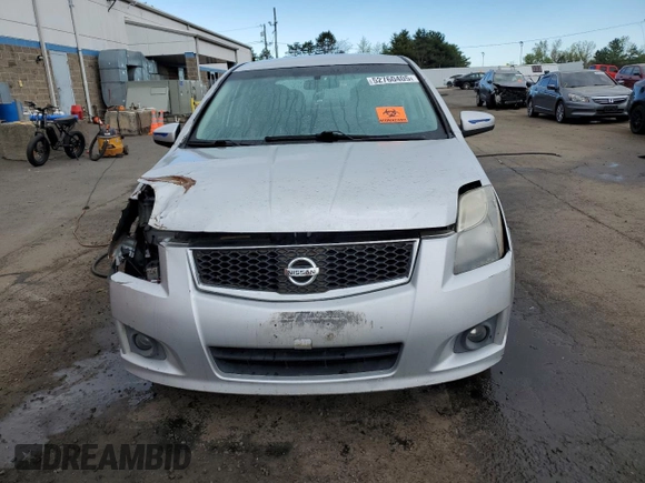 2011 Nissan Sentra 2.0 with VIN 3N1AB6APXBL650539, listed as a Copart auction lot 52760405 with Not Provided miles and Salvage Title. Bid and sale history available at DreamBid. Image 5.